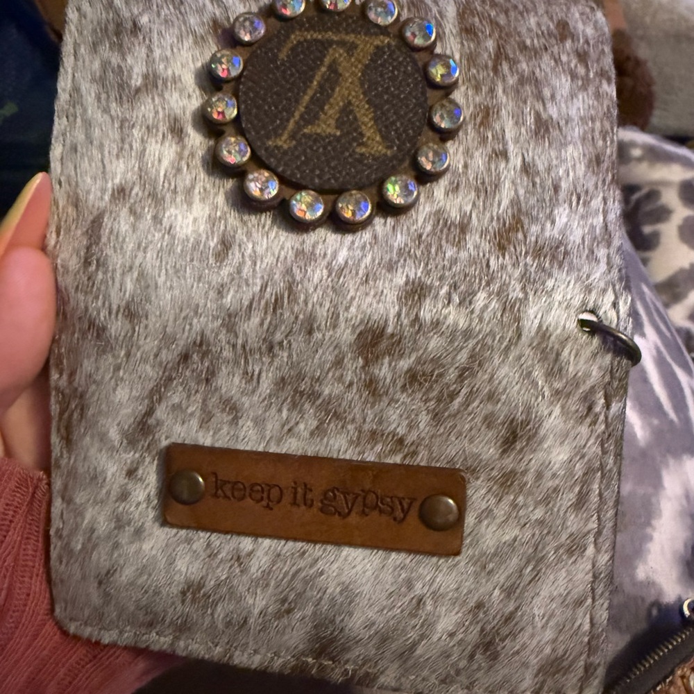 Keep It Gypsy Brown and Tan Wallet